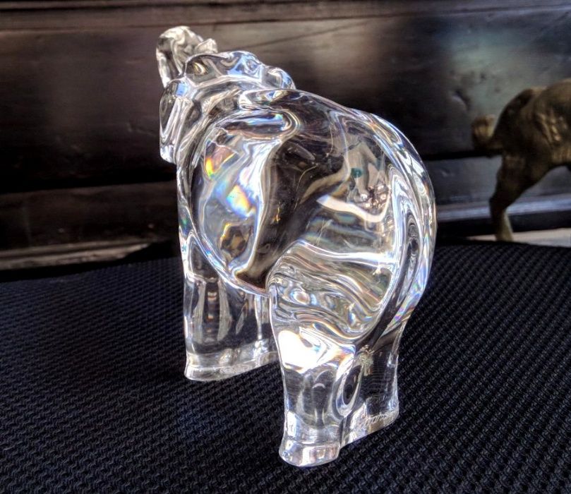 Figura Elefante Cristal Baccarat