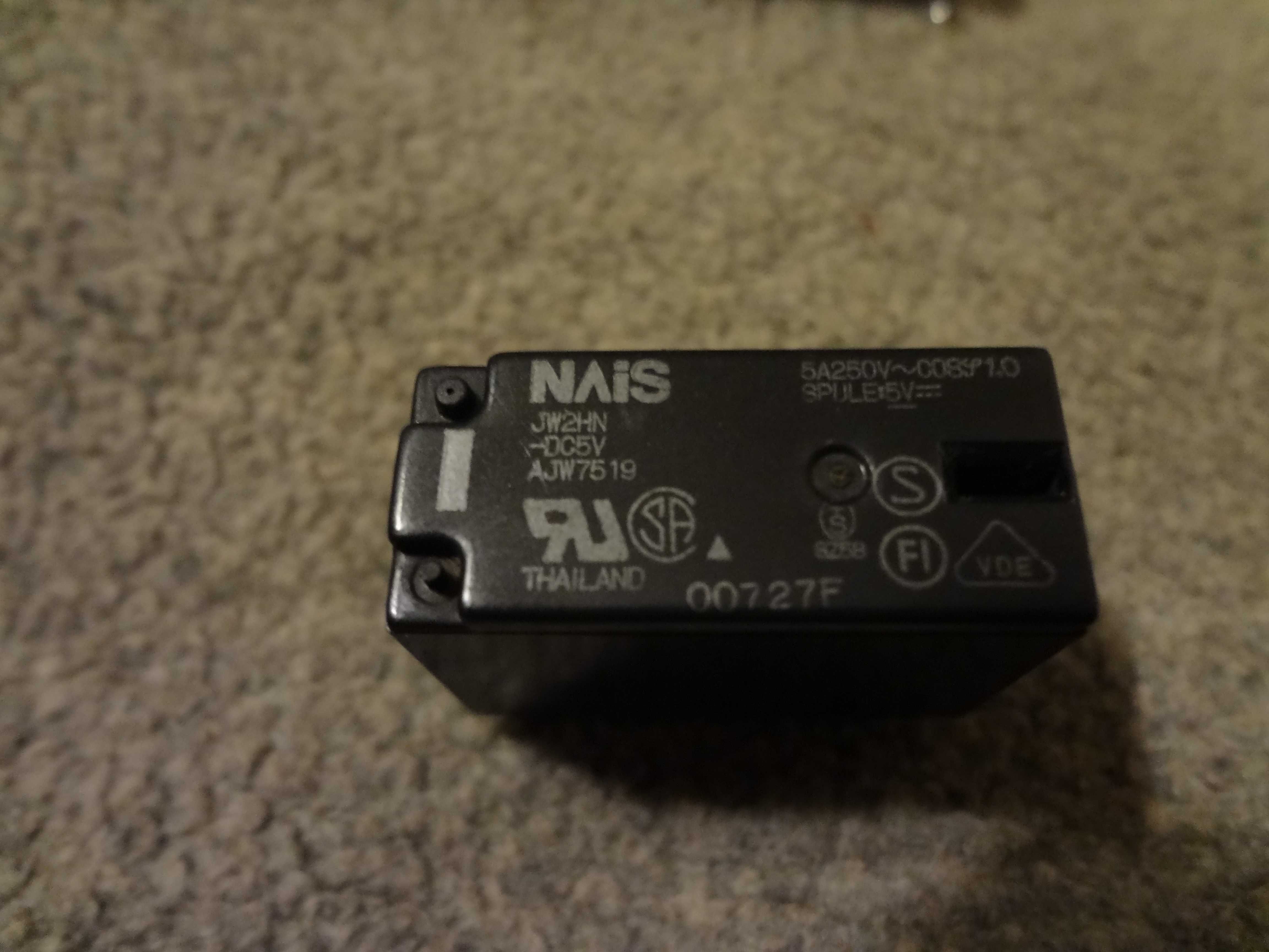 Реле Omron G5PA-1, Panasonic JW2HN-DC5V