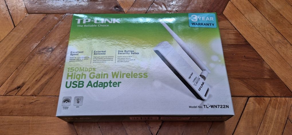 TP-Link adapter TL-WN722N USB