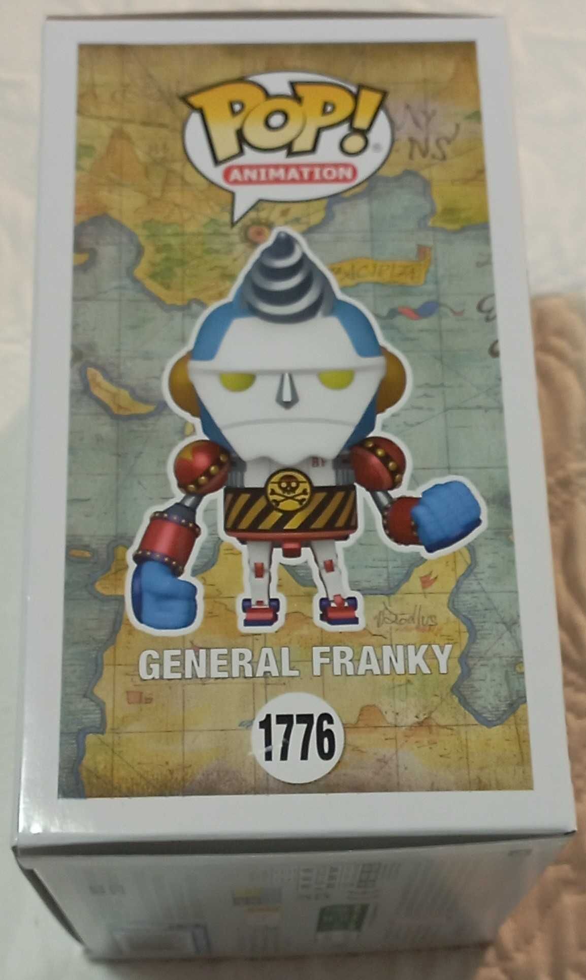 funko pop one piece 1776 general franky special edition glow chase
