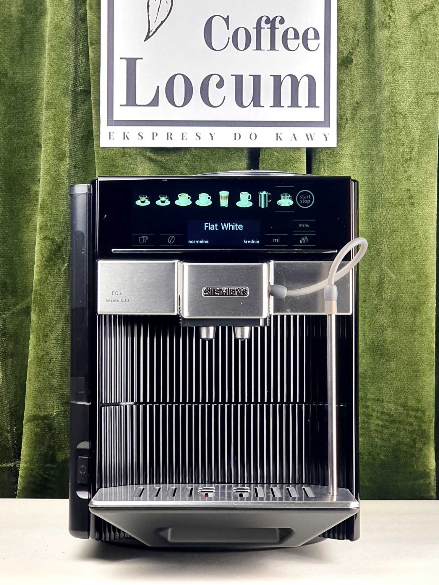 Poekspozycyjny! Siemens EQ.6 S500 Z gwarancją i Kubkiem termicznym!