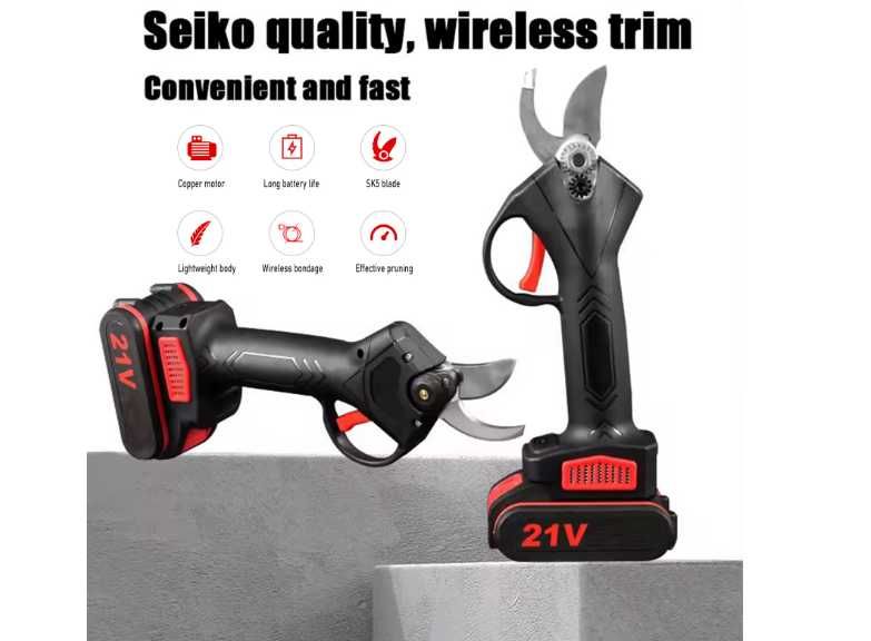 Tesoura de poda a bateria