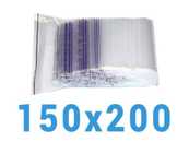 Zip зип пакет пакет на застежке 150*200 (100 шт) упаковка