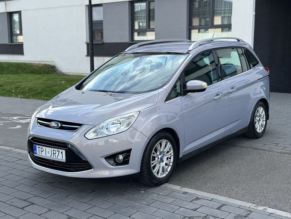 Ford Grand C max 7 osobowy   Navi Kamera Blis TITANIUM