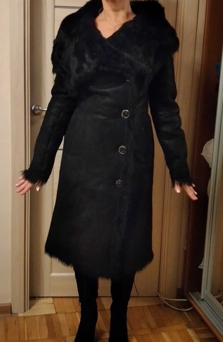 Дублёнка женская, шикарная, р.S, 2000грн.