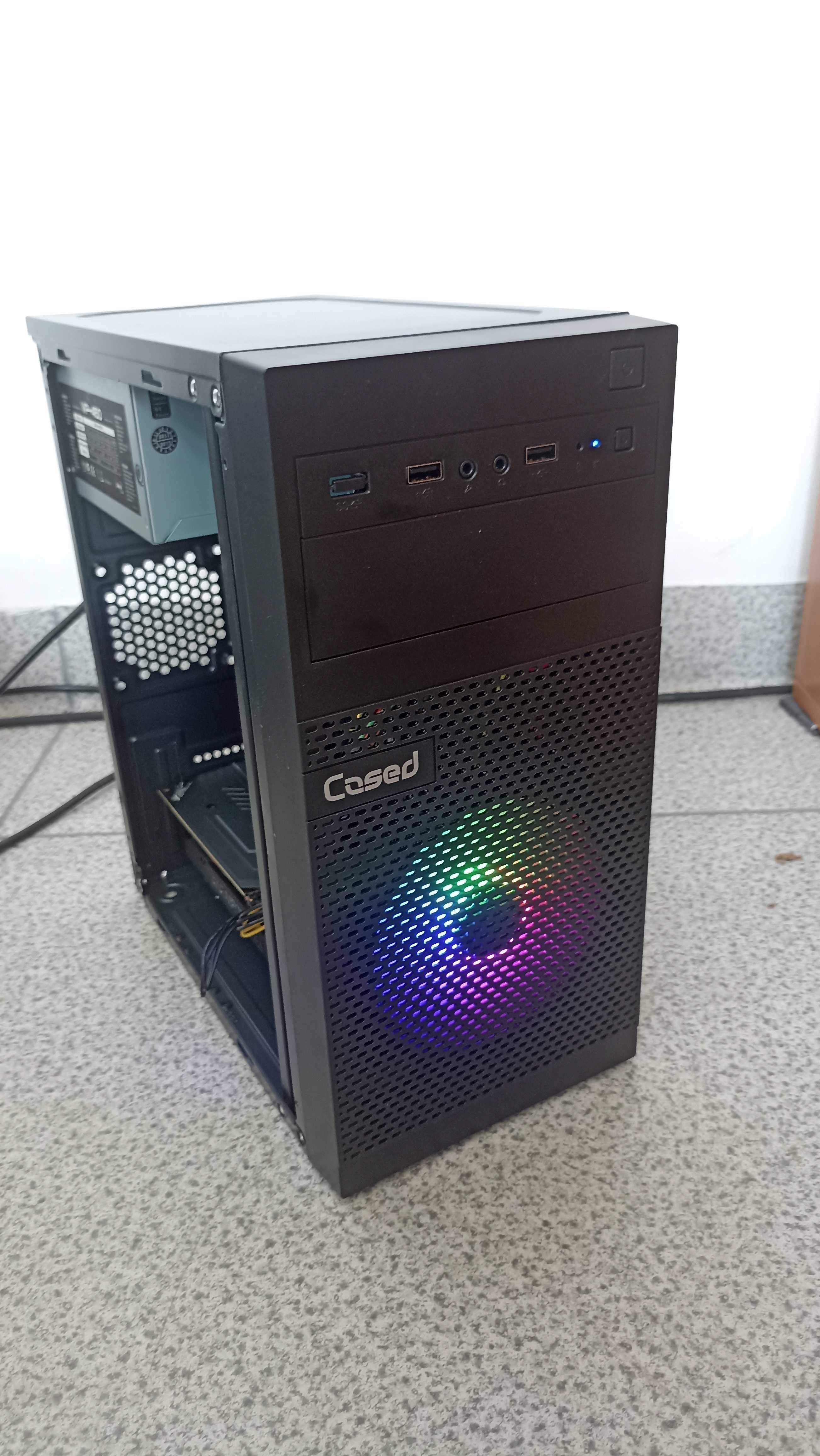Tani PC do gier i5-10400 RTX 2060 6GB RAM 16GB DDR4 SSD 480GB W11P