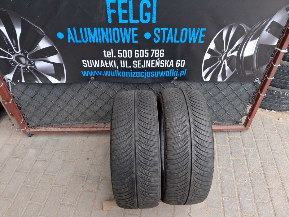 2x używane opony zimowe 225/45 R18 Michelin Montaż GWARANCJA