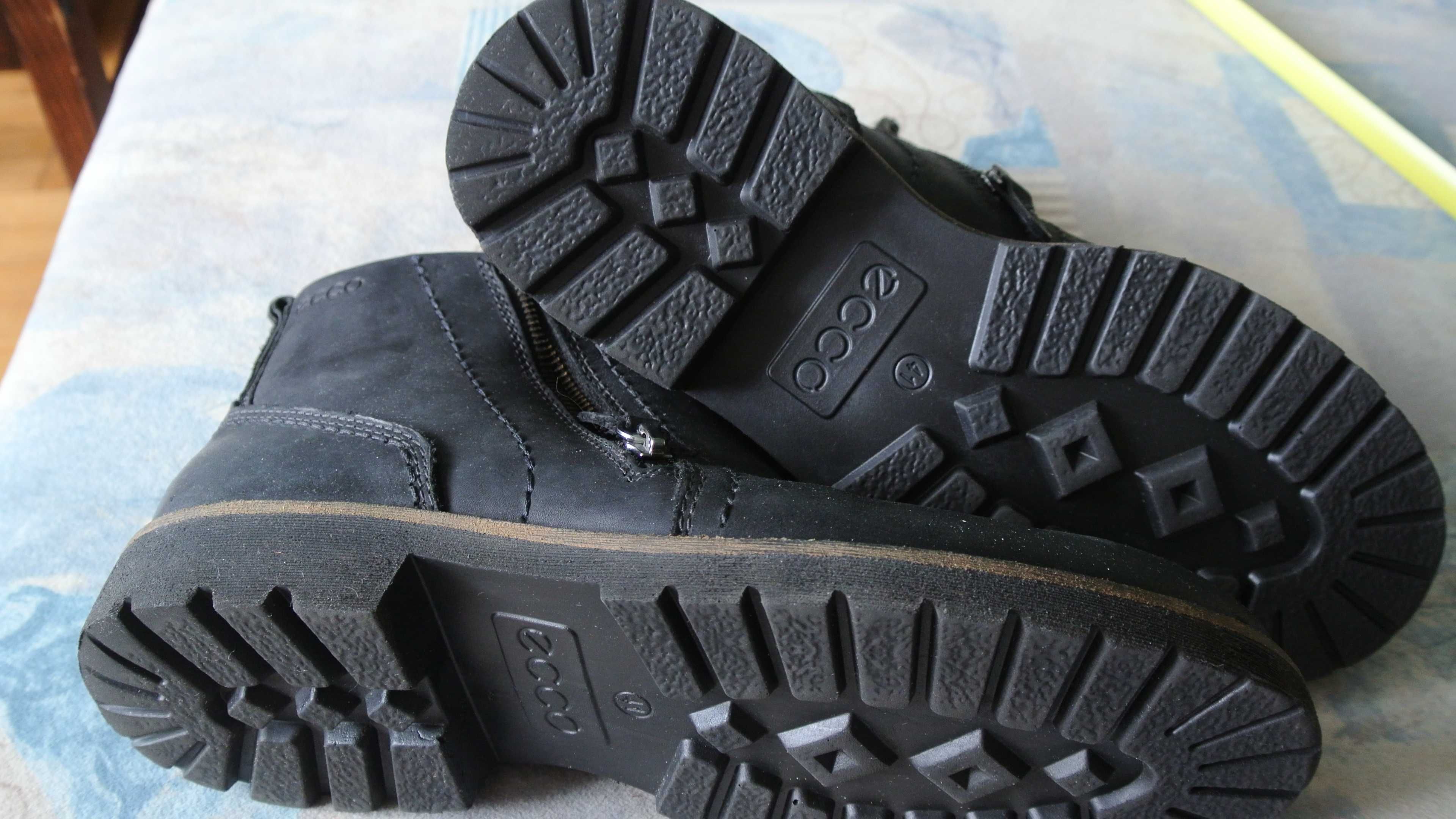 Buty  Ecco super skora na zamek roz 41 dl wk 27,5 cm nowe
