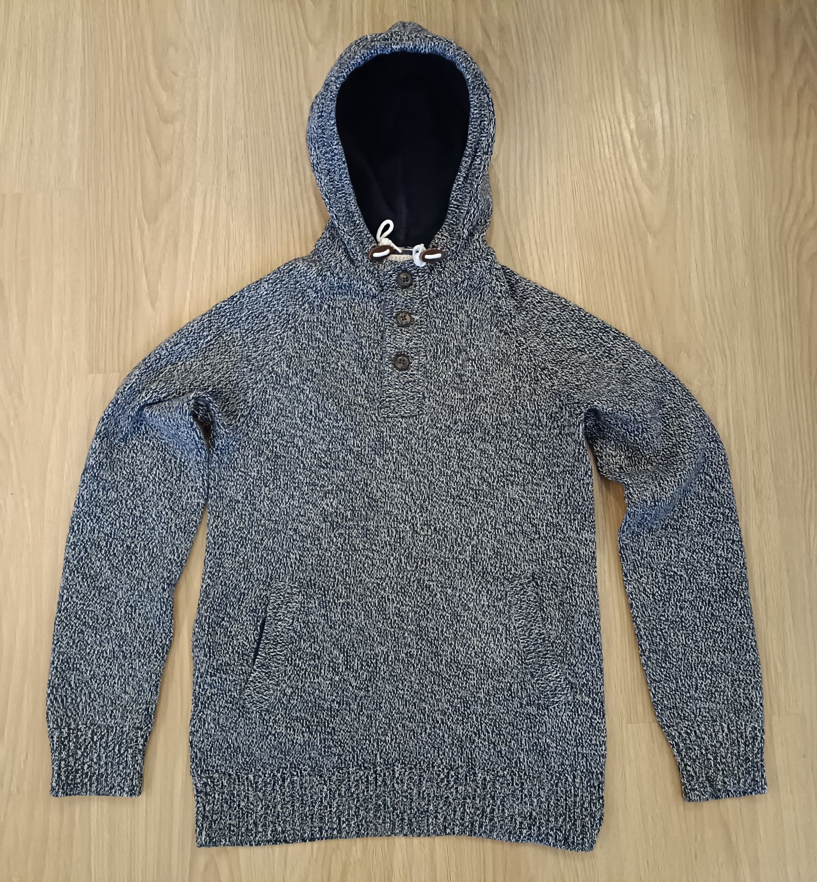 Sweter męski z kapturem H&M rozmiar S