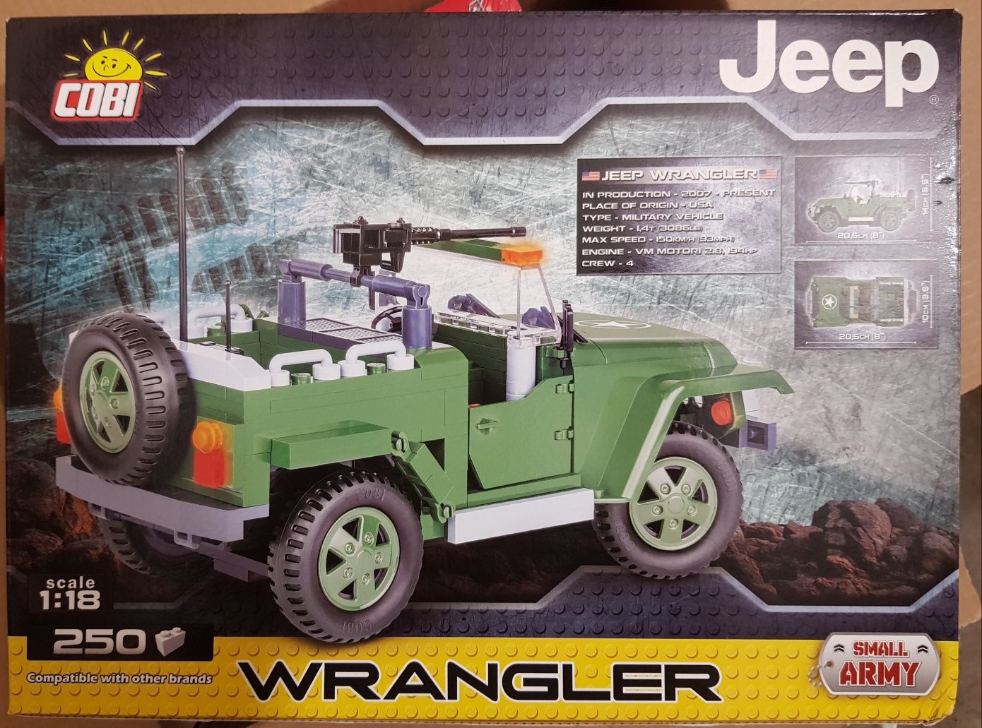 Klocki COBI Jeep Wrangler
