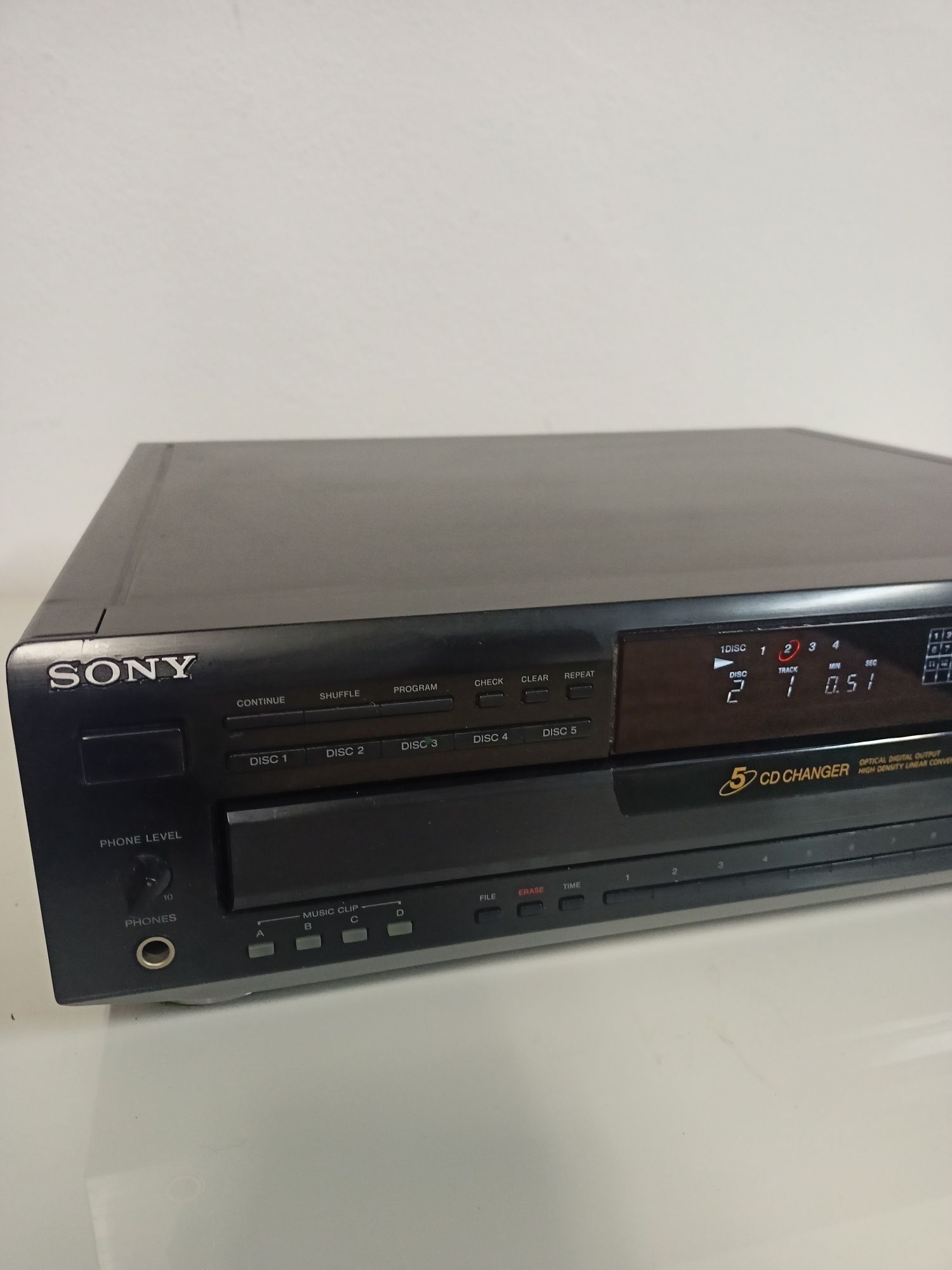 Sony cd zmieniarka CDP -CE505