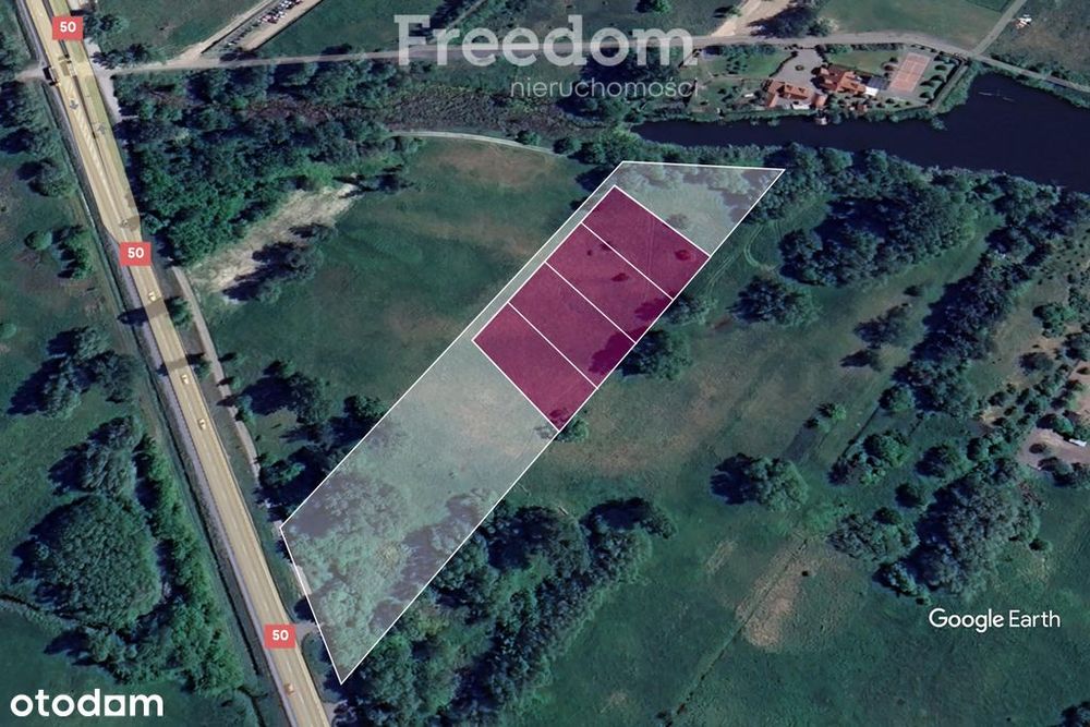 Działka rolna 1,078 ha Karczew Piotrowice DK50