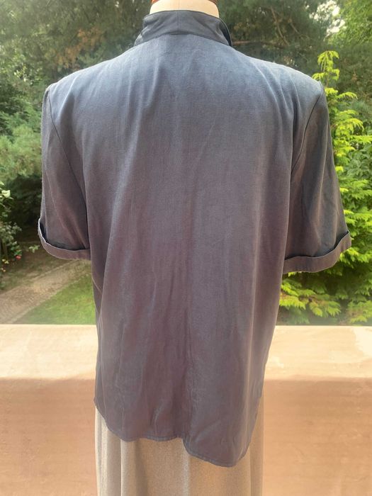 Nowa bluzka w stalowoniebieskim kolorze, rozm L-XL