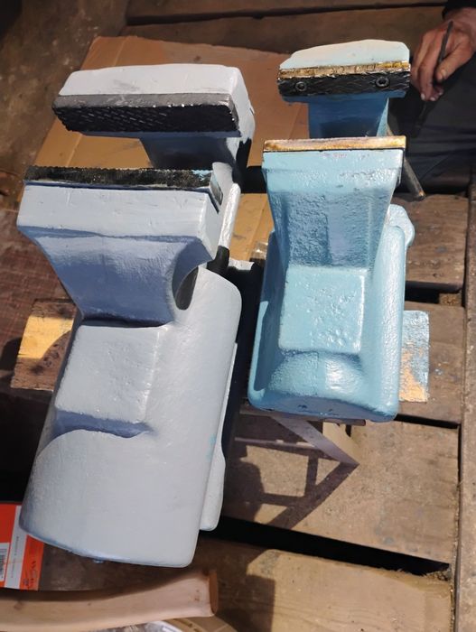 Imadła z okresu PRL, pożądane imadła po renowacji, sprawdzone pewne