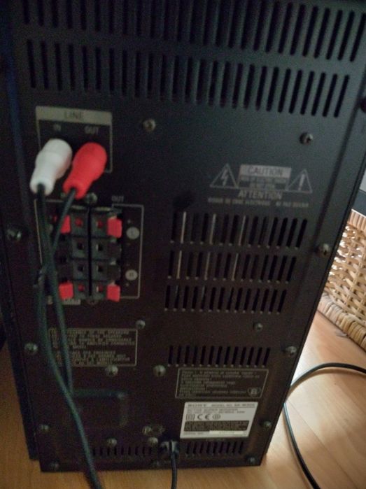 Sony subwoofer activo SA W305 excelente estado.