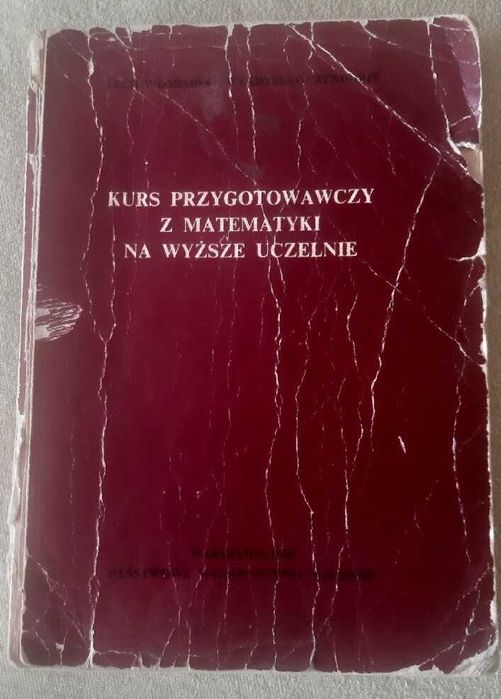 Kurs przygotowawczy z matematyki Włodarski Wedorff