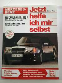 Mercedes Benz w124 książka serwisowa DE