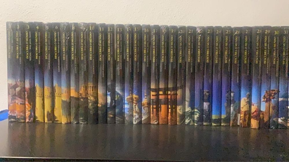 Descubra o Mundo coleção 33 volumes