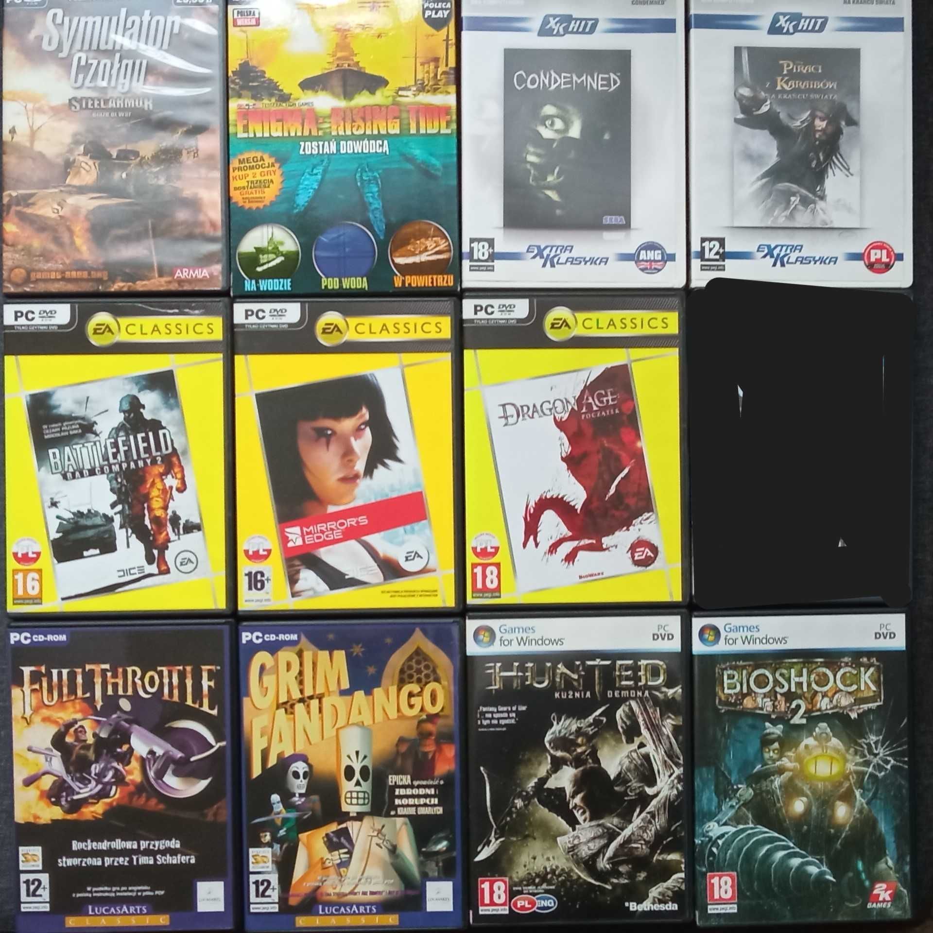 Gry PC Akcja/Symulatory/RPG/Przygodowe [zestaw]