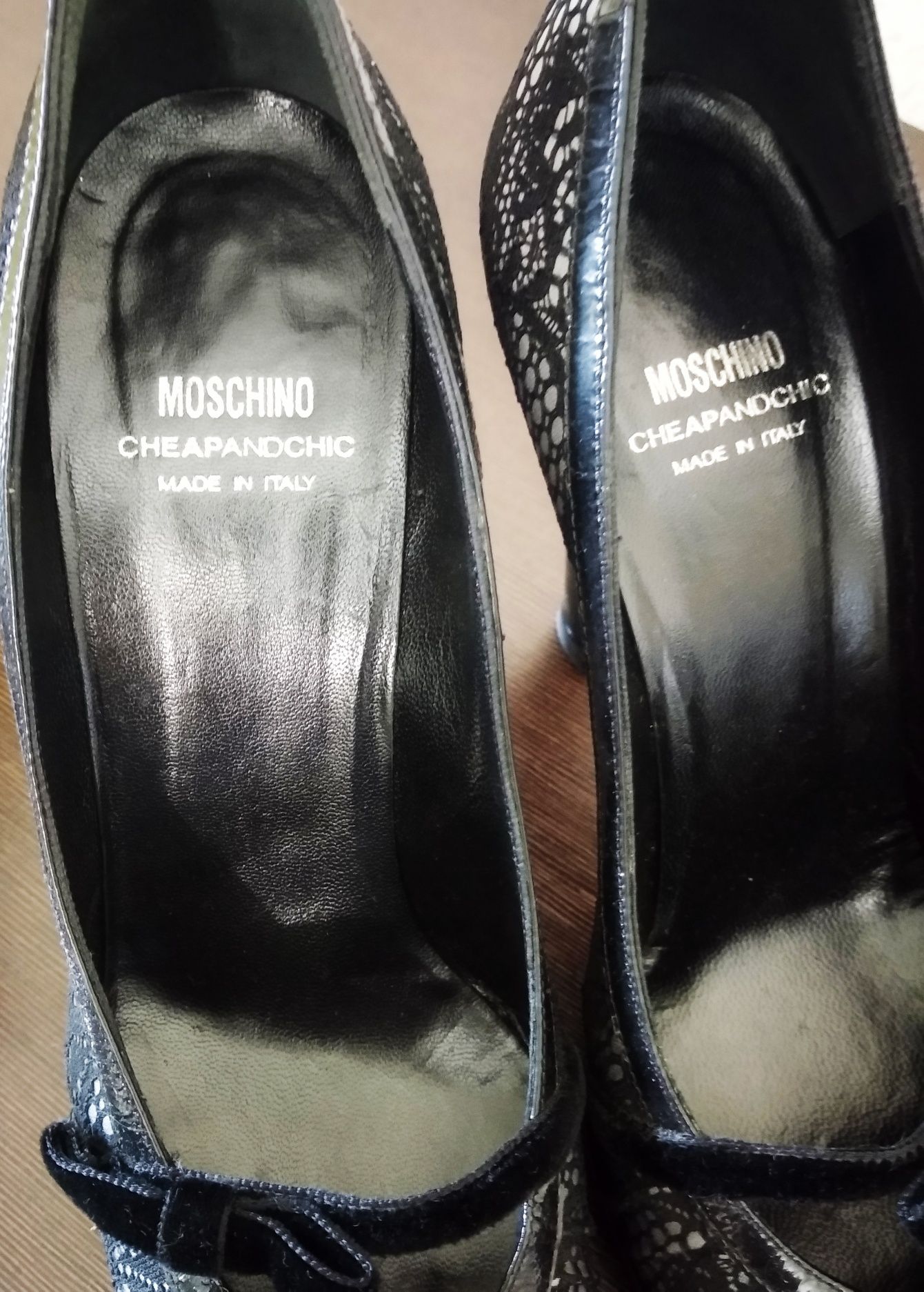 Набор сумка и туфли Moschino Италия р.38