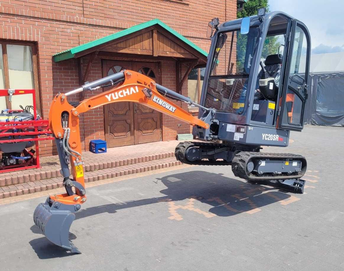 Minikoparka YUCHAI YC20 SR 2000kg YANMAR  NOWA ! LEASING !