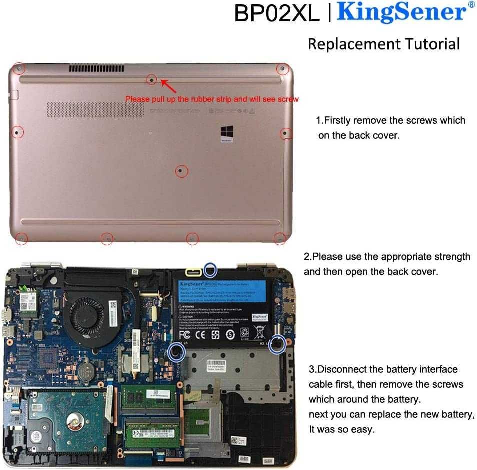 KingSener bateria do HP Pavilion PC serii 15 WYPRZEDAŻ
