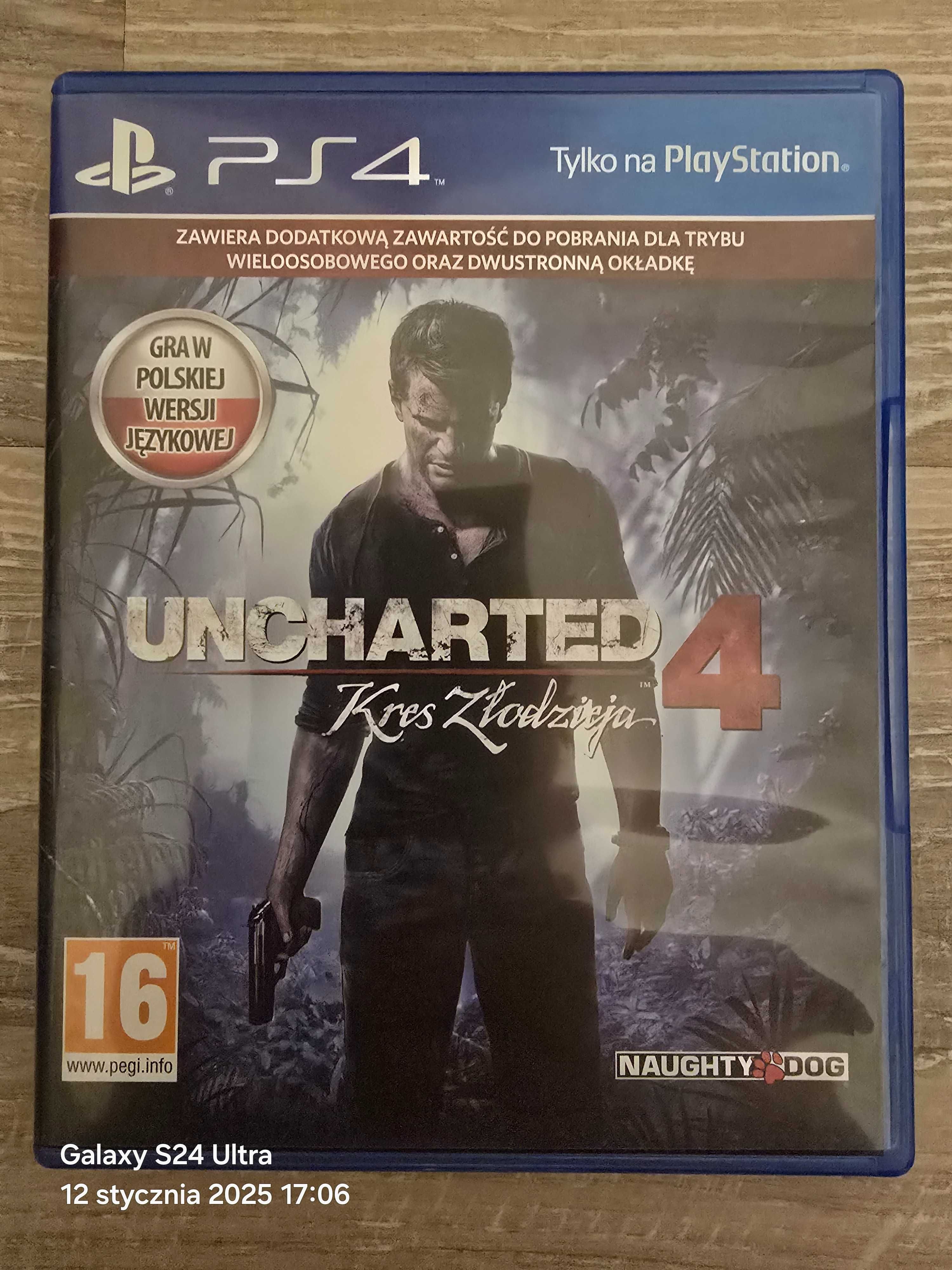 Gra Uncharted 4 PS4/PS5
