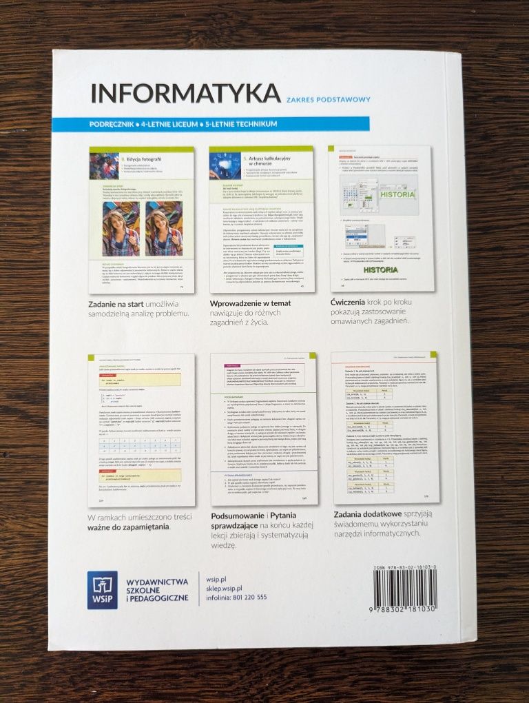 Informatyka 1 - Zakres podstawowy