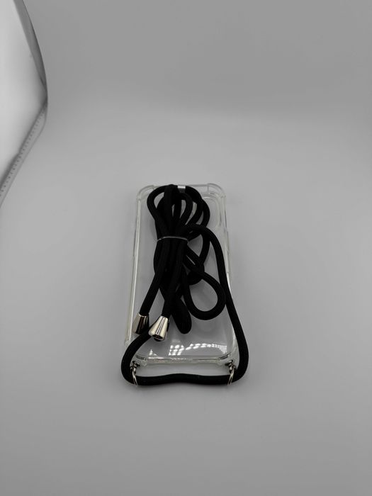 Etui case plecki przeźroczyszte do iPhone 16 z sznurkiem