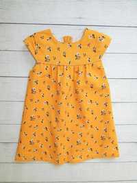 Ошатна жовта сукня/плаття/платячко primark для дівчинки 2-3 роки.