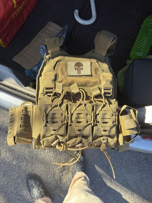 Airsoft Colete Templar com acessorio