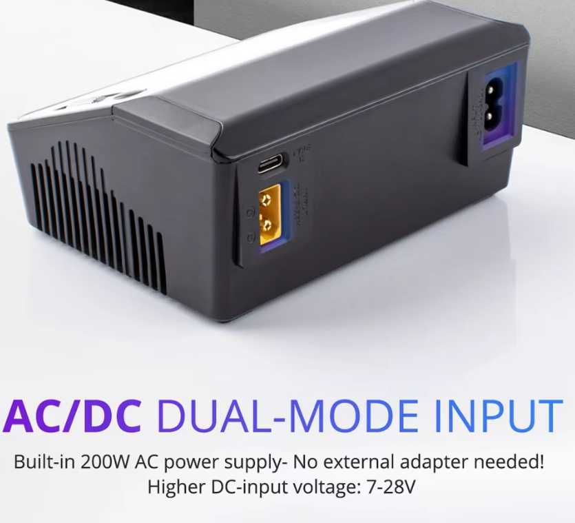 FPV ToolKitRC M6DAC зарядний пристрій AC=200W DC=700W
