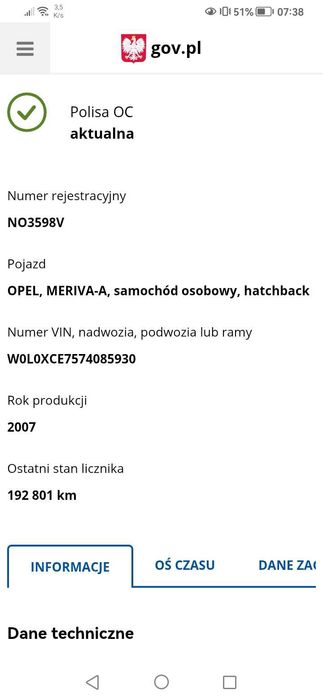 Tanio zadbana Meriva, maly przebieg climatronic garaz alu chrom serwis