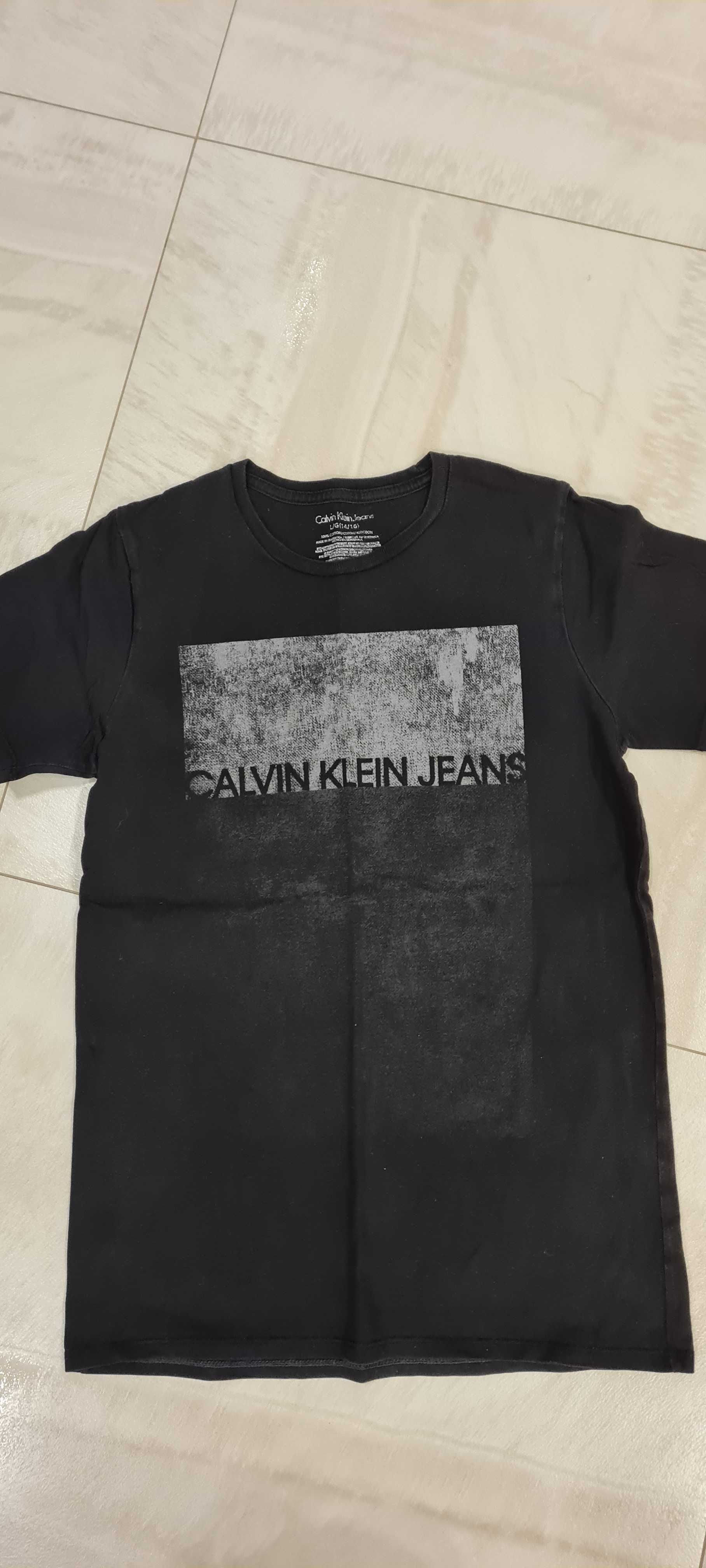 CALVIN KLEIN JEANS T-shirt Koszulka Podkoszulka Podkoszulek Chłopięca