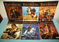 O Escorpião - Col. completa 6 volumes - Edições Asa