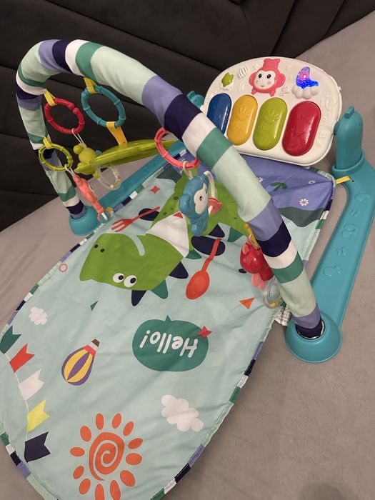 Розвиваючий музичний килимок дитячий