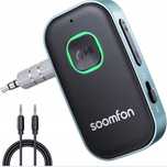 Bluetooth 5.0 Adapter AUX 2 w1 SOOMFON 3.5mm Bezprzewodowy adapter aud