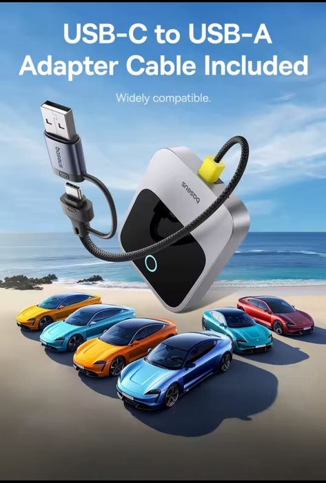 Бездротовий мультимедійний адаптер Baseus Car Play Prime Trip
