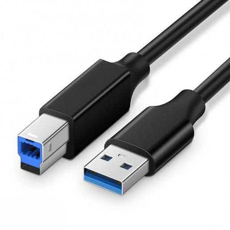 Nowe kable USB 3.0 wtyk A -> B 185cm kabel do drukarek, monitorów, fax