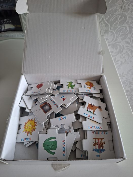 Sylaby słowa do układania