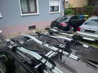 Bagaznik dachowy BMW F31 THULE komplet 4 rowery