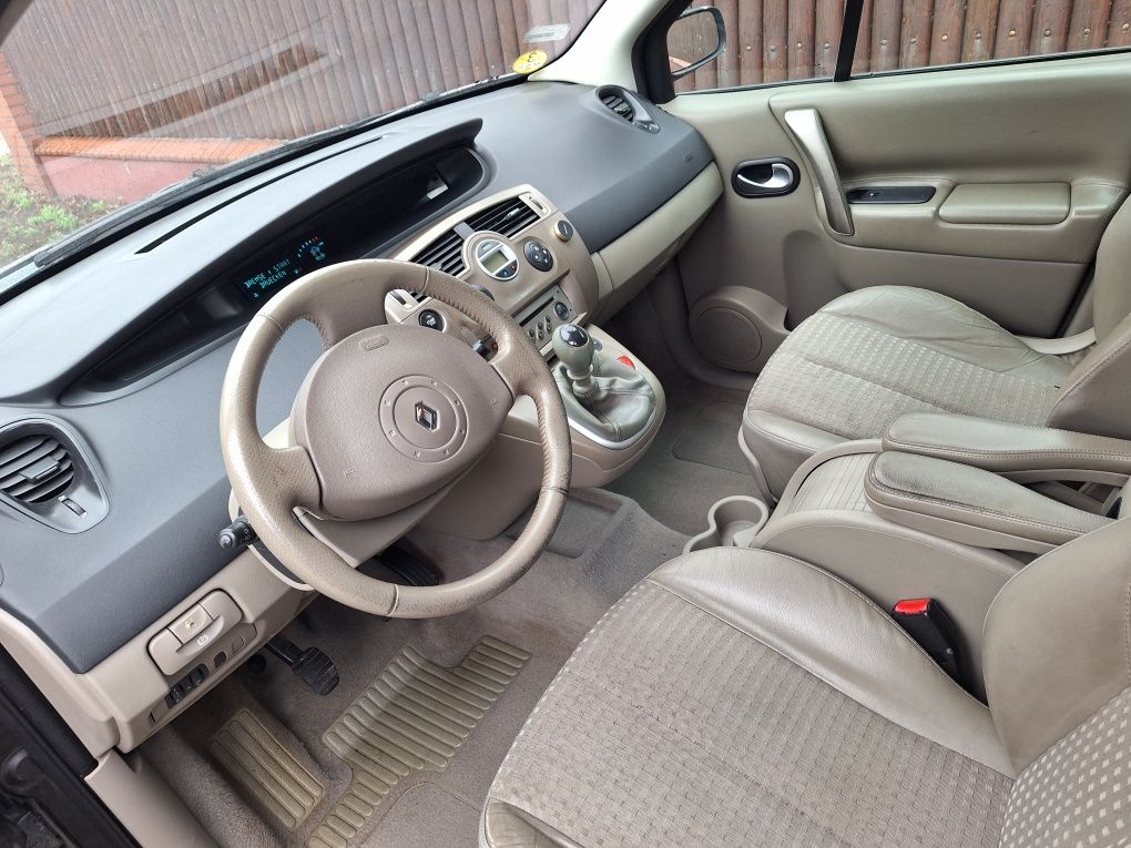 Renault scenic 1.9dci zamiana na moto