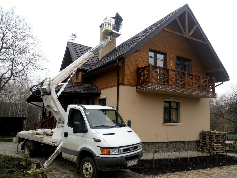 Автовишка. Автовишки 18, 21, 22, 24,28м. Оренда Львів вишка. Автовышка