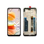 Wyświetlacz Lcd Szybka Do Lg K61 Lmq630 - Ramka