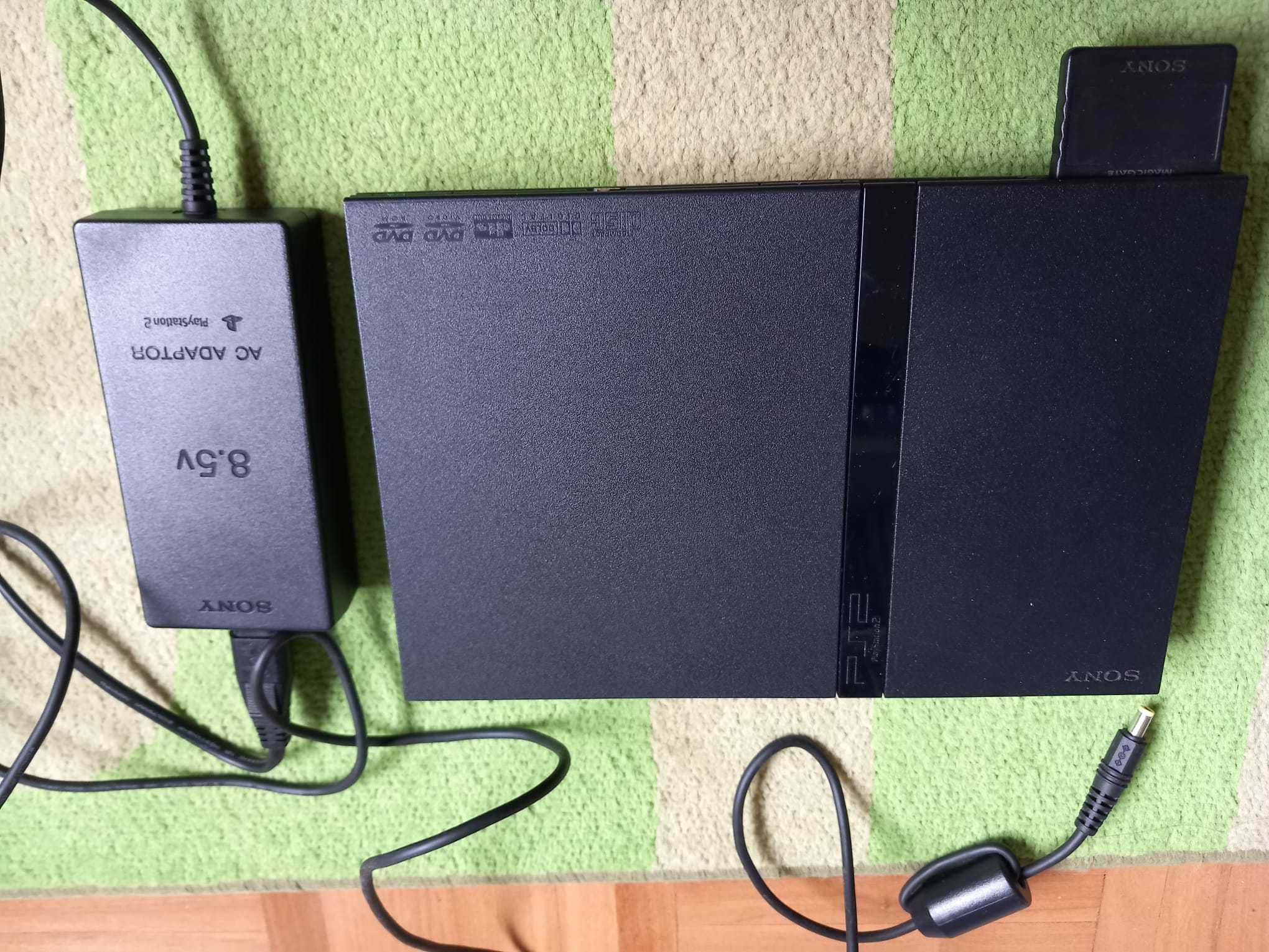 Playstation 2 + 2 Comandos + 1 memory Card + TV Sony