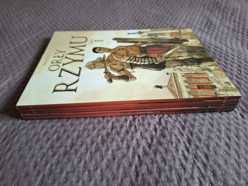 Komiks Orły Rzymu - Marini tom I- V.