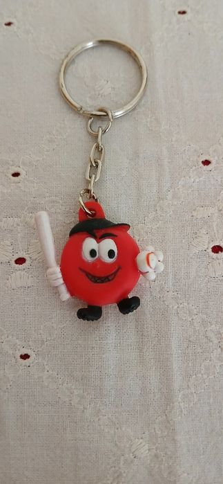 Porta-chaves Mini-babybel, antigo