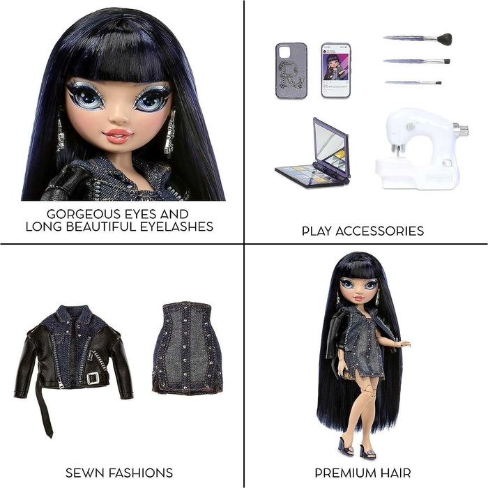 Рейнбоу Хай Ким Нгуен Rainbow High Kim Nguyen Denim Blue Doll 583158