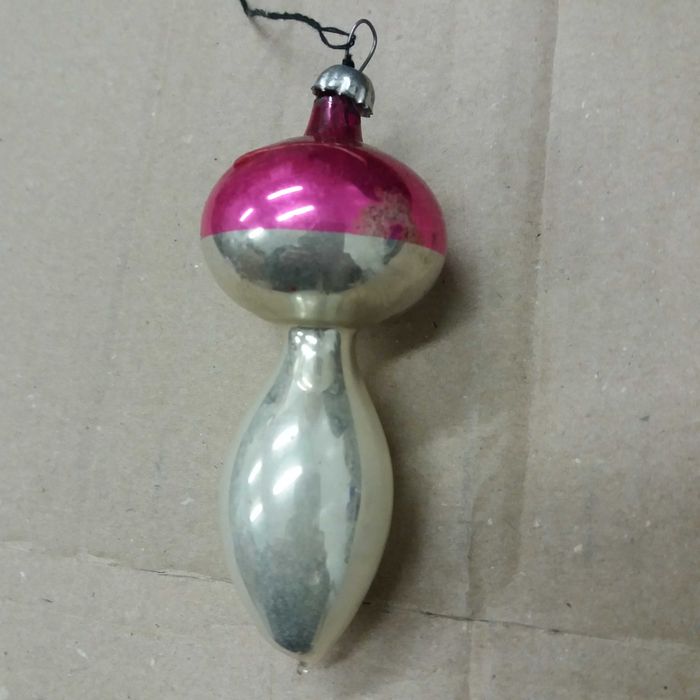 Игрушка елочная СССР "Гриб"