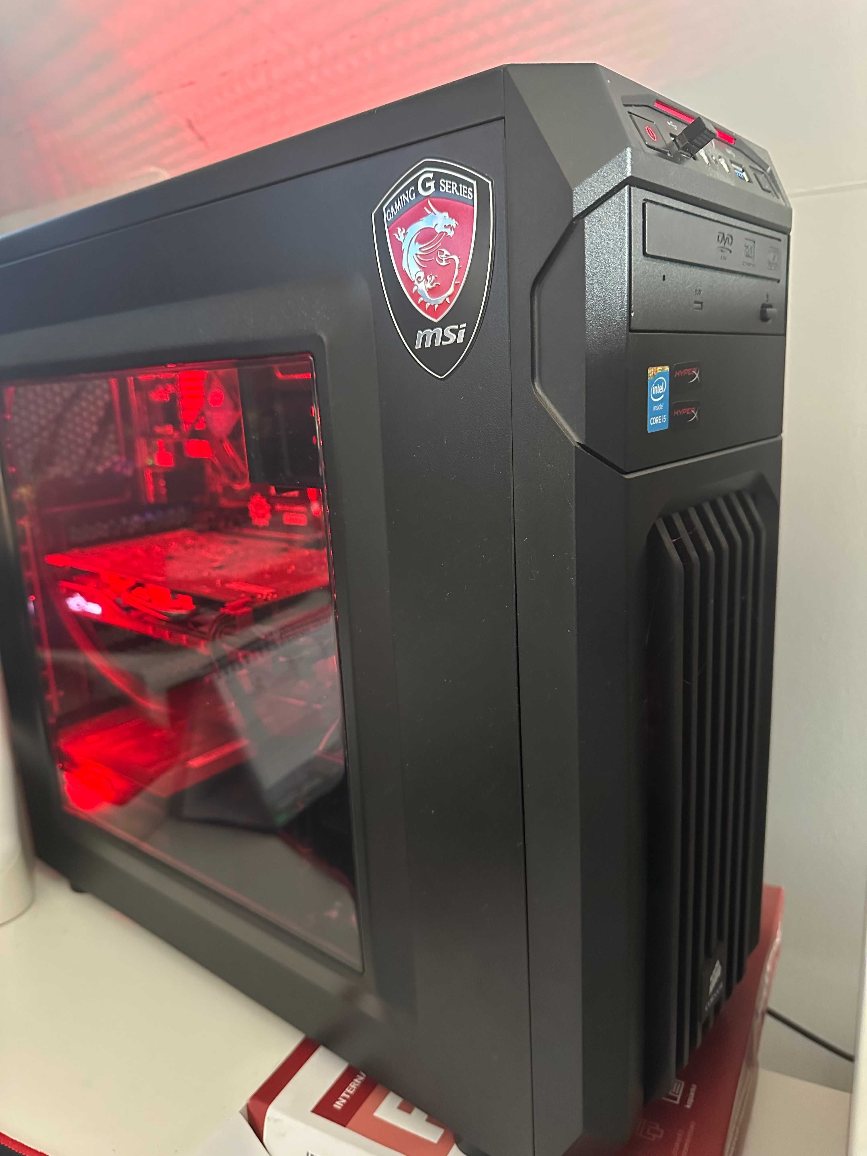 Komputer stacjonarny Intel i5-4460 3,2 GHz + monitor Philips 27"